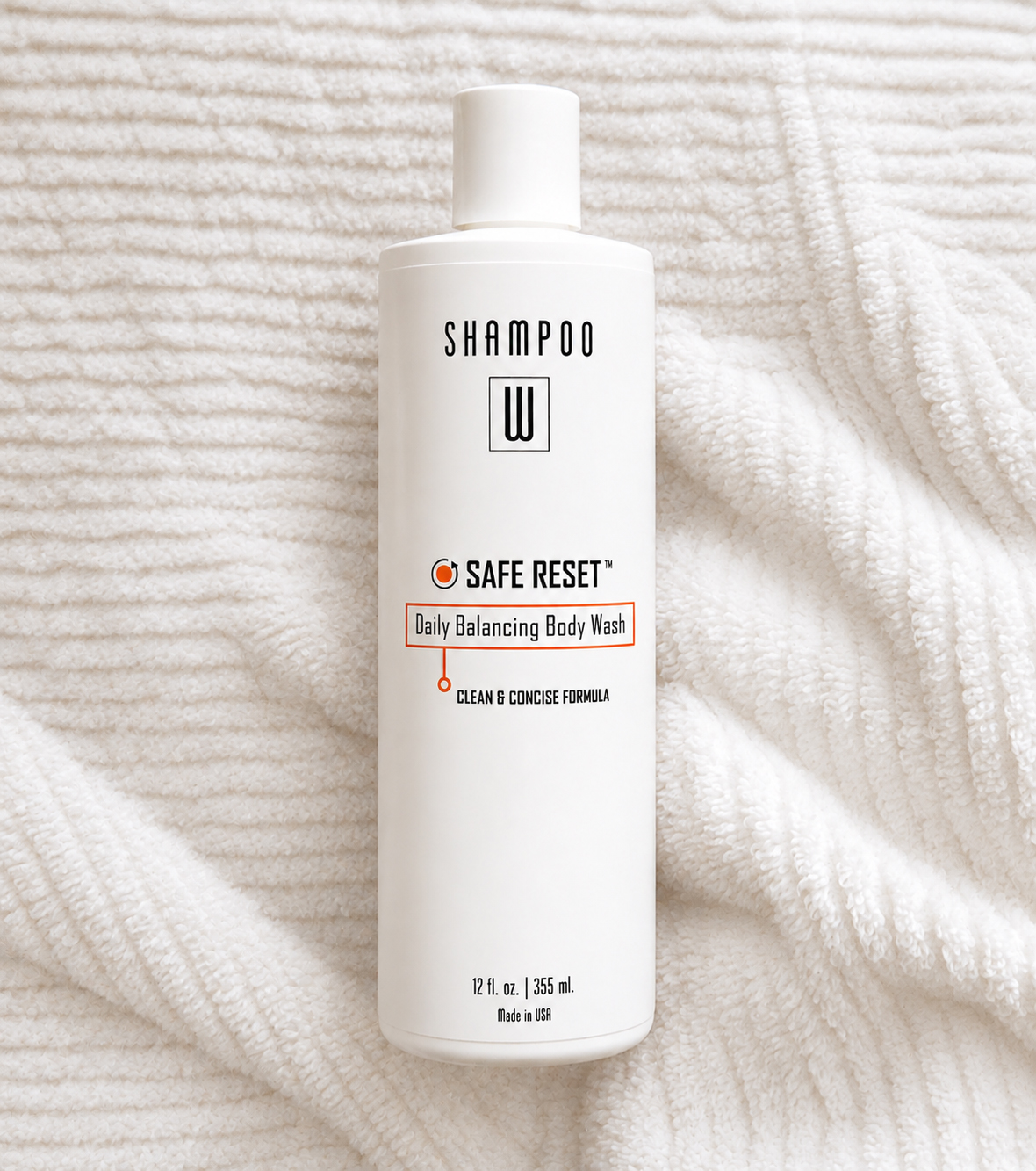 Safe Reset Daily Balancing Body Wash bottle